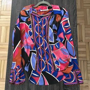 Zara button down collared shirt. Multi color. Great for work.